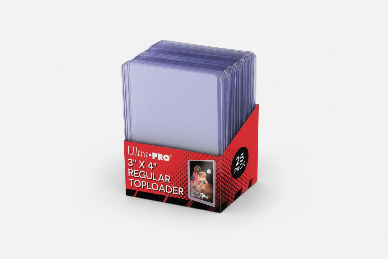 3" x 4" Clear Regular Toploader (25-Count)