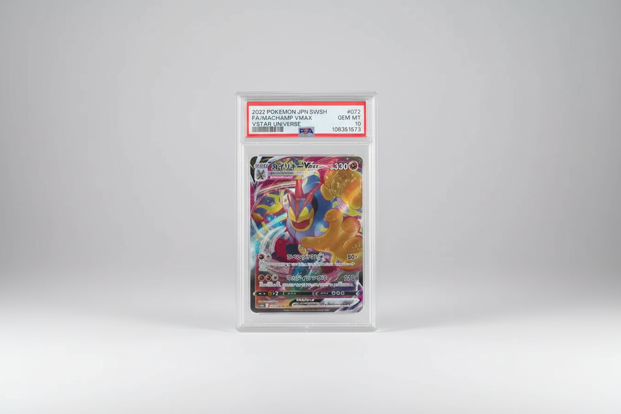 Machamp Vmax #72 Japanese Vstar Universe PSA 10