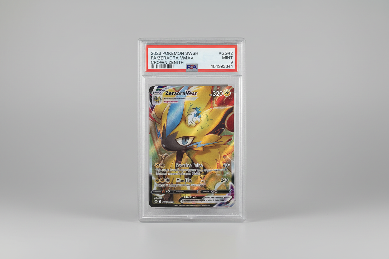 Zeraora VMAX #GG42 Crown Zenith PSA 9