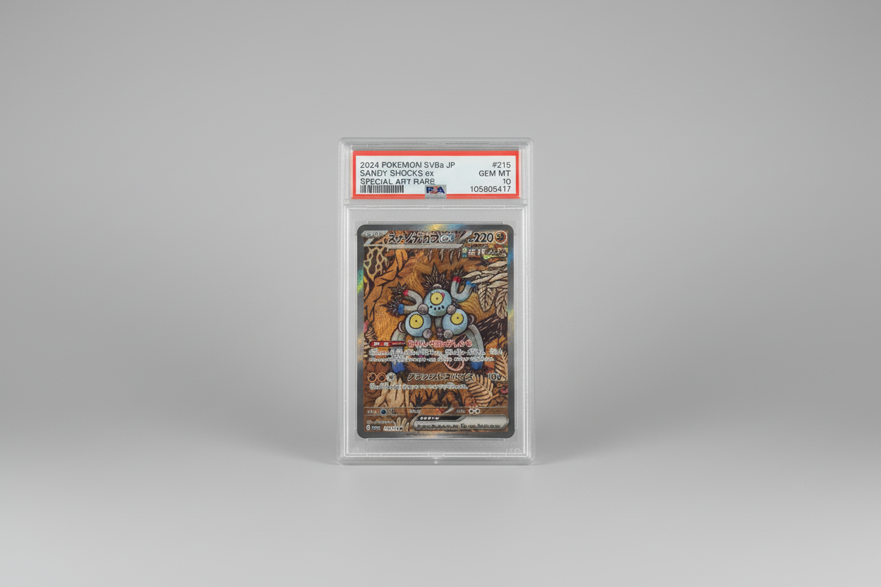 Sandy Shocks Ex #215 Japanese Terastal Festival PSA 10