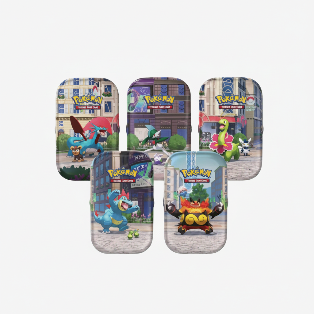 Pokemon Lumiose City Mini Tin (1 Tin at Random)