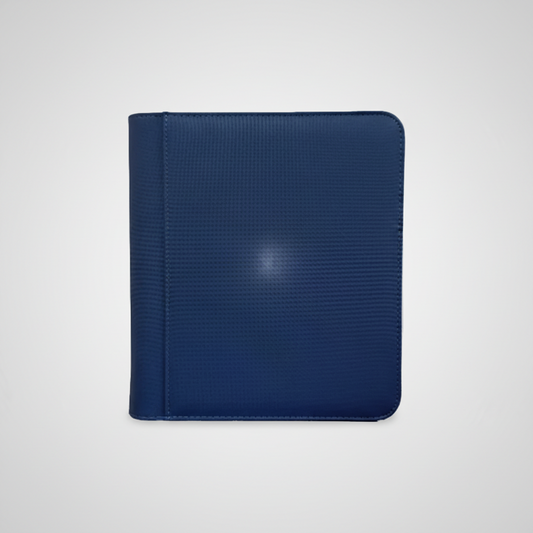 Generic 4-Pocket Zippered Toploader Binder - Diamond Texture