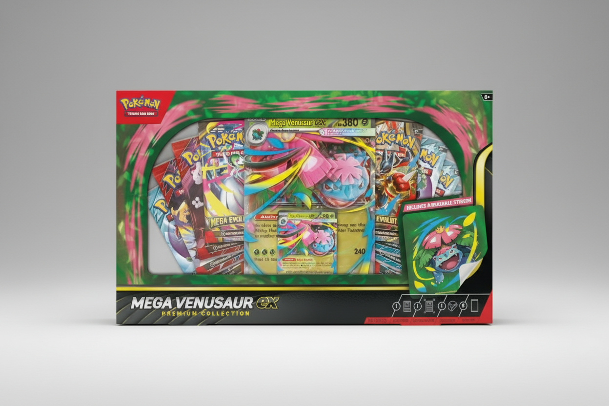 Mega Venusaur ex Premium Collection Box