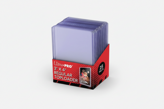 3" x 4" Clear Regular Toploader (25-Count)