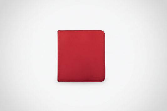 Vivid 12-Pocket Zippered PRO-Binder - Red - Ultra Pro