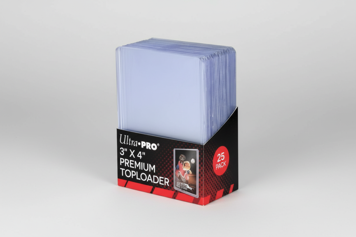 Ultra Pro 3" x 4" Super Clear Premium Toploaders- 25