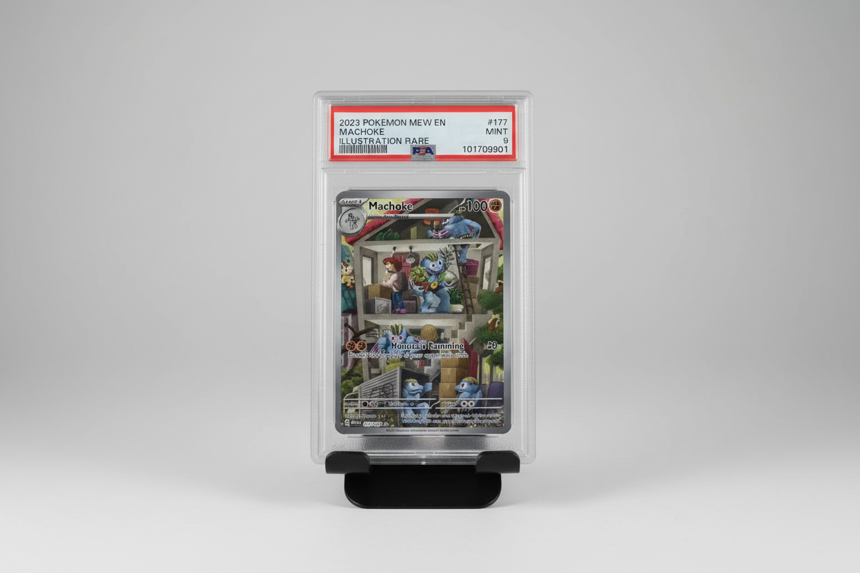 Machoke #177 Scarlet & Violet 151 PSA 9