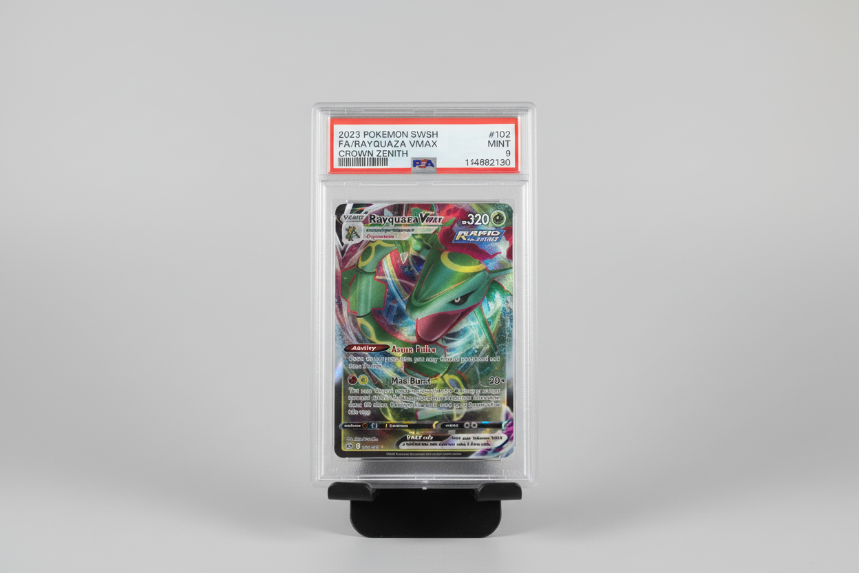 Rayquaza VMAX #102 Crown Zenith PSA 9