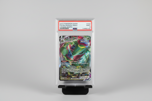 Rayquaza VMAX #102 Crown Zenith PSA 9