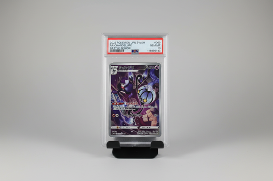 Chandelure #69 Japanese Battle Region PSA 10