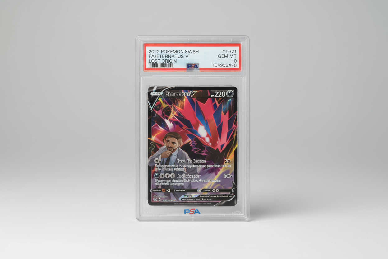 Eternatus V #TG21  Lost Origin PSA 10