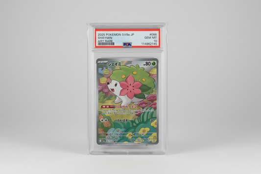Shaymin #66 Japanese Heat Wave Arena PSA 10