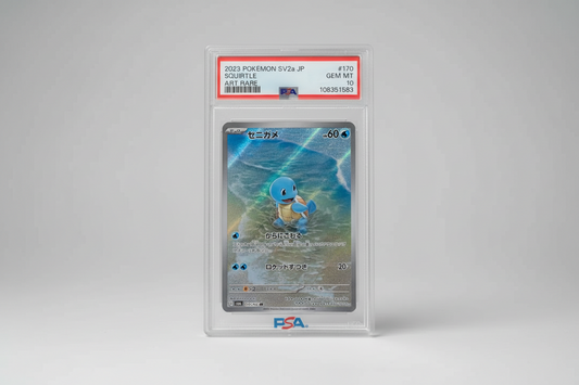 Squirtle #170 Japanese Scarlet & Violet 151 PSA 10