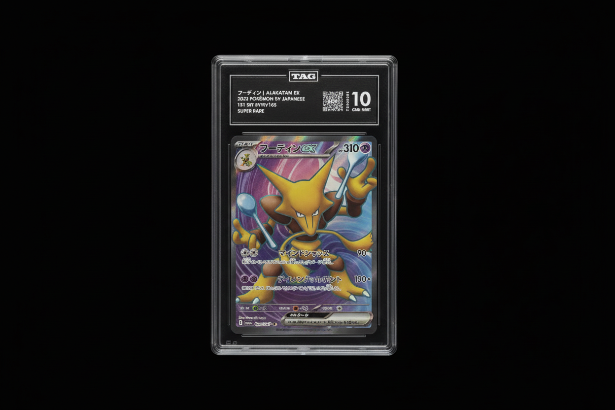Alakazam EX #190 Japanese Scarlet & Violet 151 TAG 10