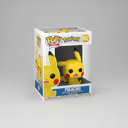 Pop Figure Pokemon Pikachu Sitting