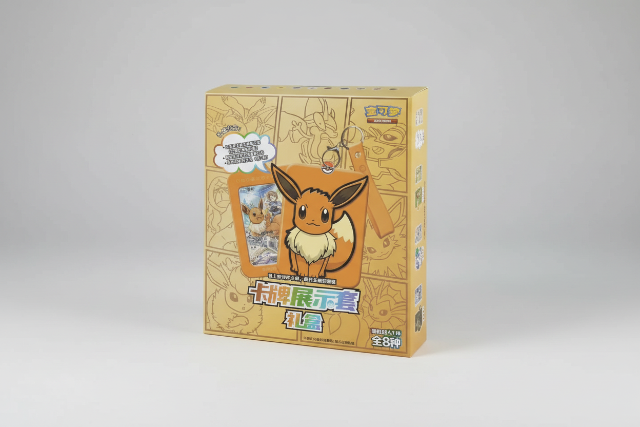 PokemonKeyring– Eevee Collection – Nine Colors Gathering: Friend (Chinese)