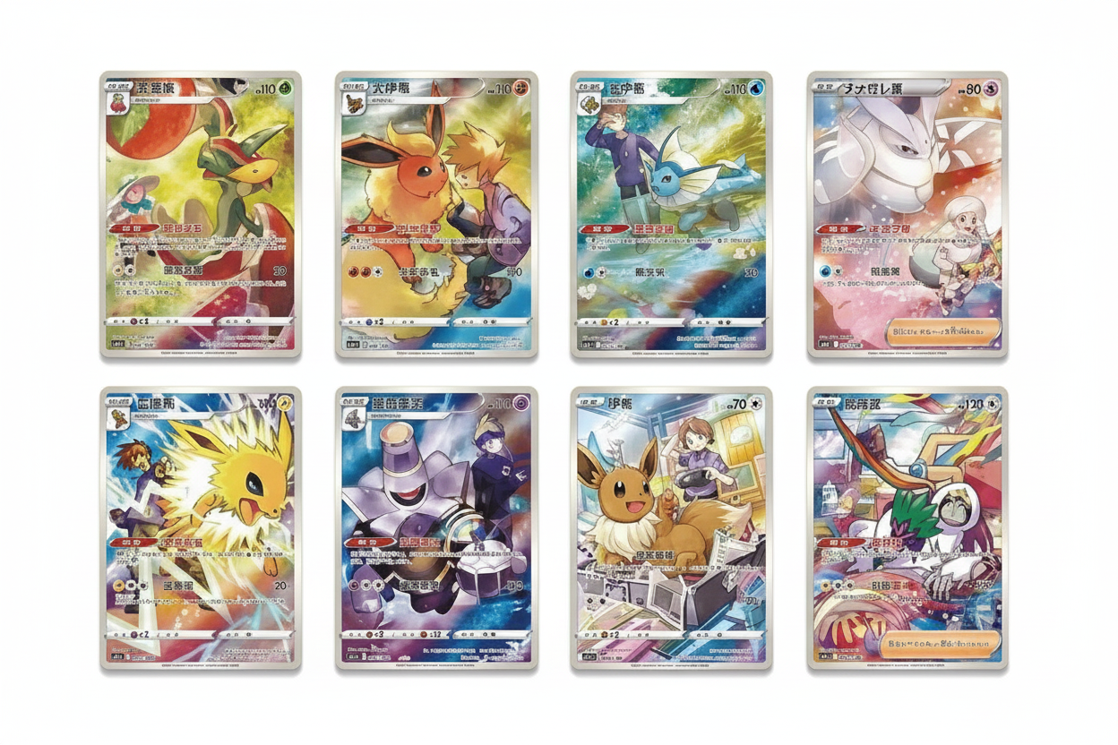 PokemonKeyring– Eevee Collection – Nine Colors Gathering: Friend (Chinese)