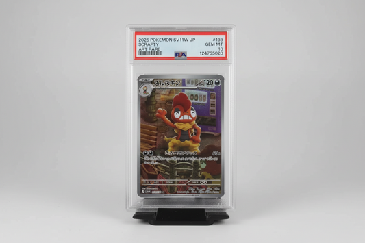 Scrafty #137 Japanese White Flare PSA 10