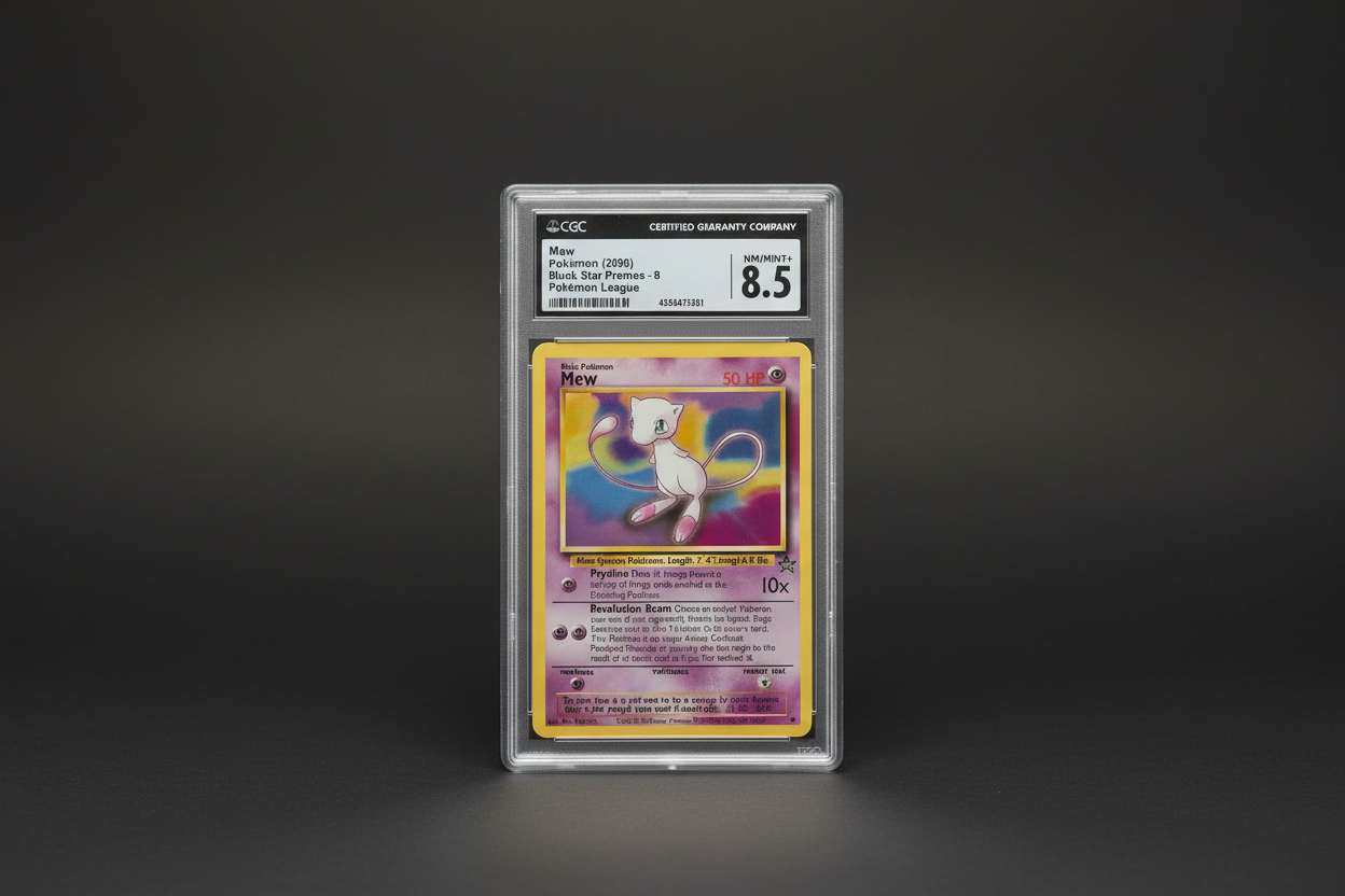 Mew #8 Pokemon Promo CGC 8.5