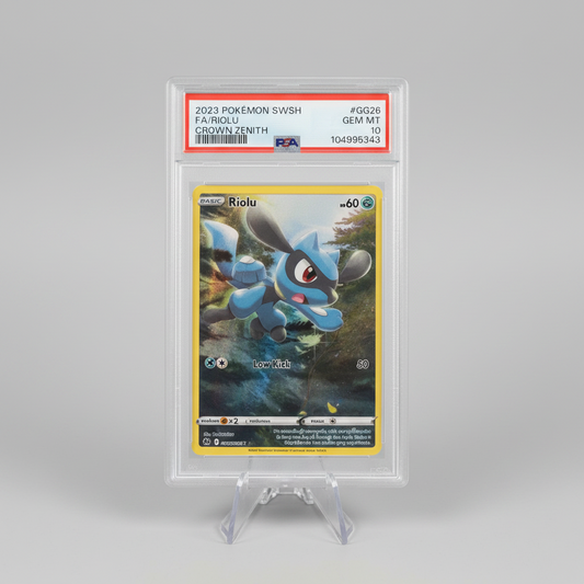 Riolu #GG26 Crown Zenith PSA 10