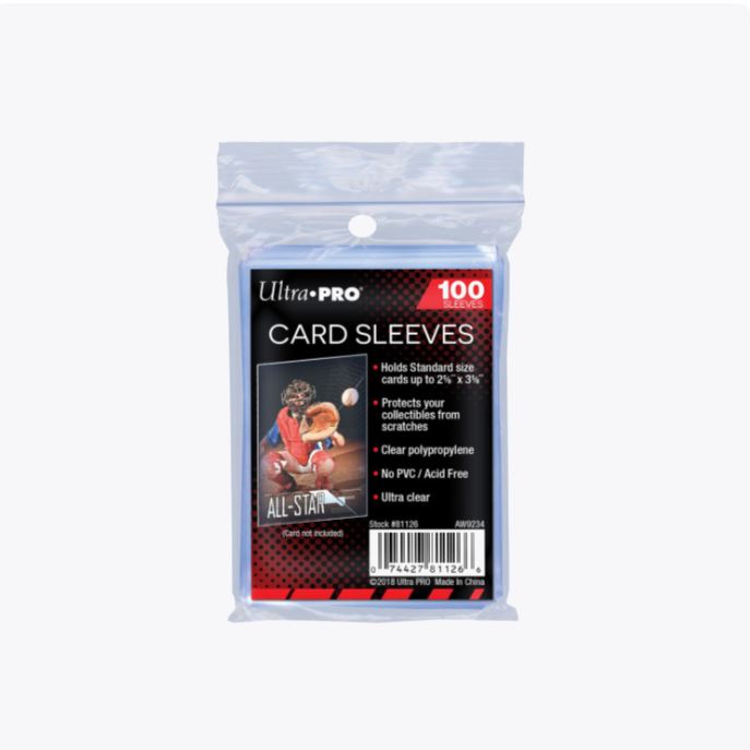 Ultra Pro Soft Card Sleeves - Standard (100-Pack)
