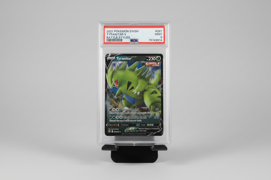 Tyranitar V #97 Battle Styles PSA 9